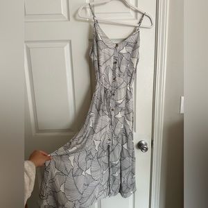 Sienna Sky Casual black and white summer dress